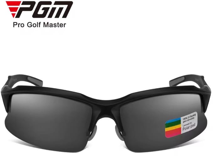 PGM Golf Zonnebril – Sportief, Gepolariseerd & UV-beschermend | Inclusief Luxe Opbergcase