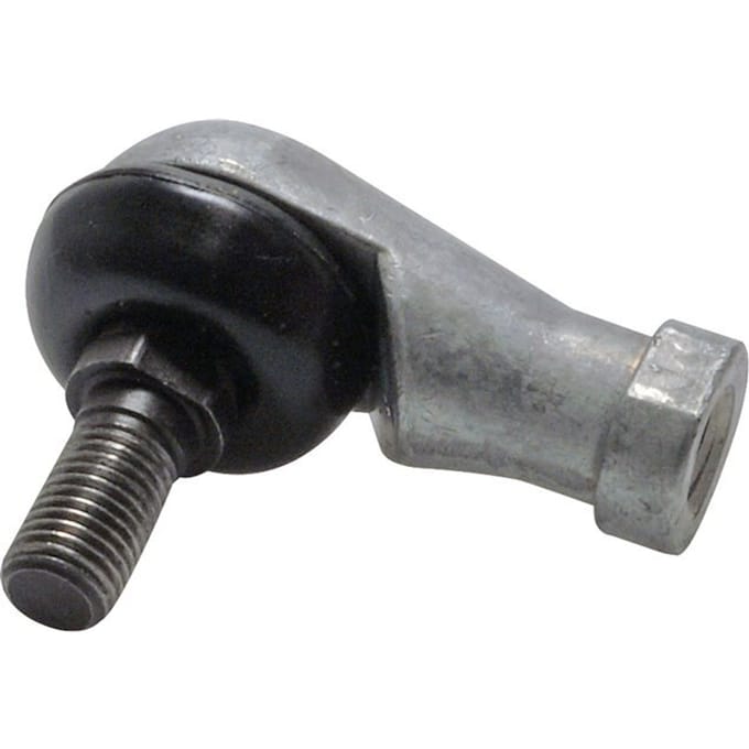 90deg Staafeind M6 Gegoten aluminium - P28MP