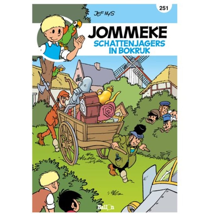 Schattenjagers In Bokrijk - Jommeke Strip - Jef Nys