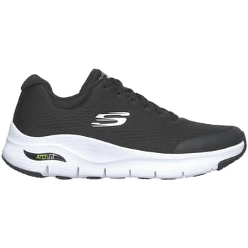 Skechers Arch Fit Heren Sneakers - Black/White