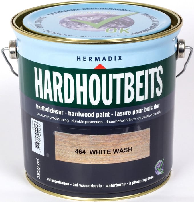 Hermadix Hardhout Beits - 2,5 liter - 464 White Wash