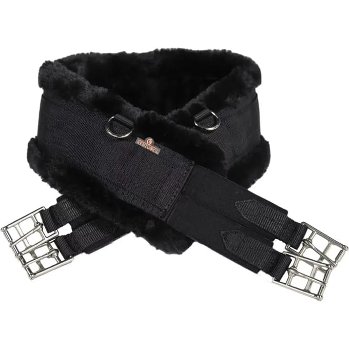 Kentucky Horsewear - Singel - Wol/Bont - Zwart/Zwart 140cm