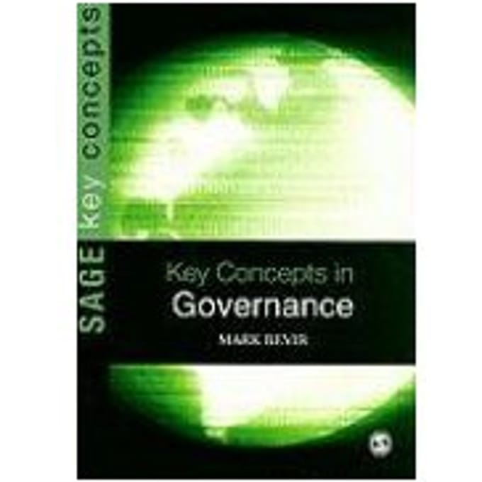 Key Concepts In Governance - Bevir, Mark