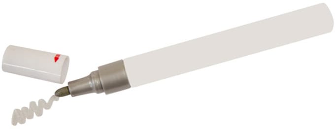 HOBI - Permanente zilveren stift voor glas en leisteen