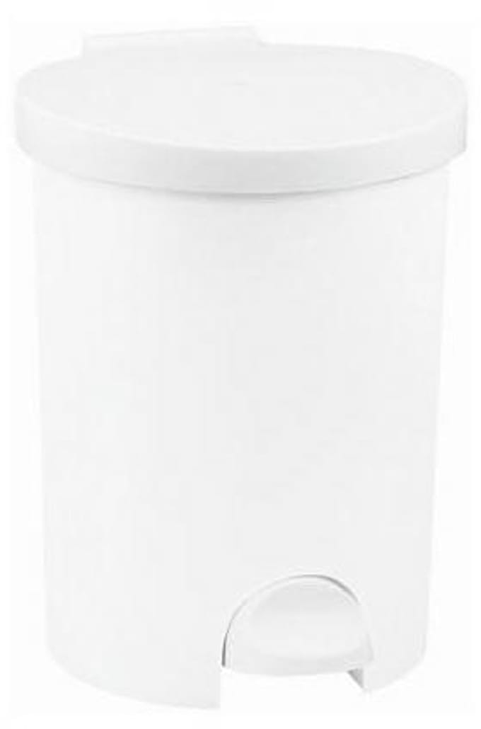 Curver KOSZ-Serie - Vuilnisbak met Pedaal - 15L - Wit