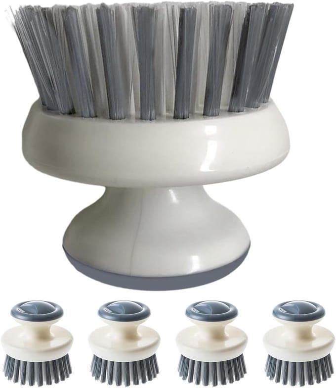 Schrobborstel Set - Afwasborstel Wokborstel - Keuken Reinigen - Multifunctioneel Ontwerp - 5 Stuks - Meerkleurig