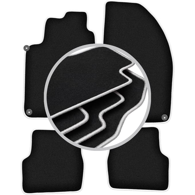 CARLUX-SILVER automatten voor: Alfa Romeo 166 sedan (1998-2009)