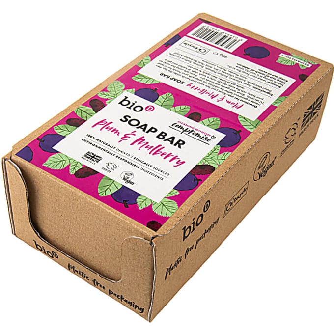 Bio-D Zeep Bar Pruim & Moerbei (6 stuks)