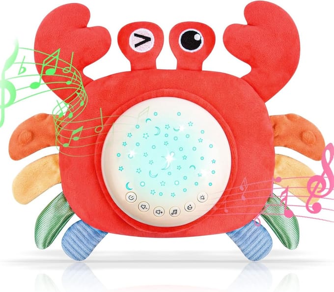 Slaapster met projector, muziek en nachtlamp