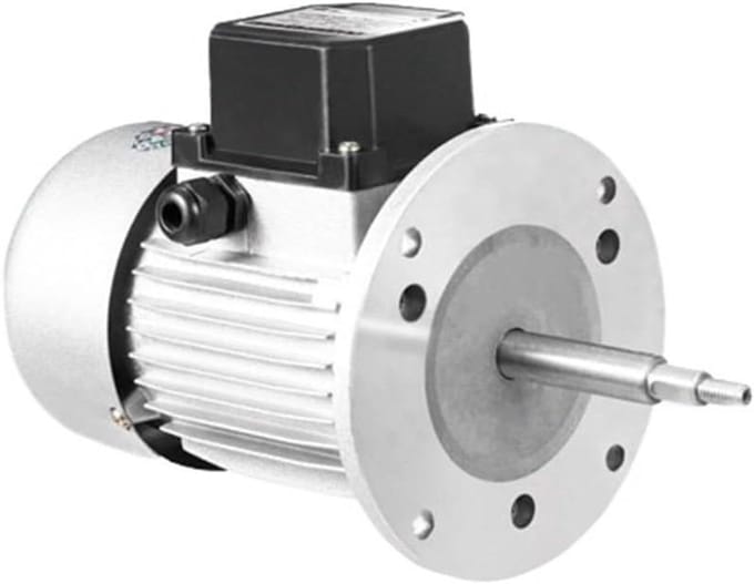 Asynchrone Motor - Condensator Motor - Mechanische Aandrijving - Hoge Efficiëntie - 90W - Metaal