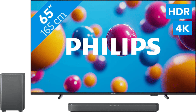 Philips 65'' PUS7000 4K (2025) + Philips TAB5309