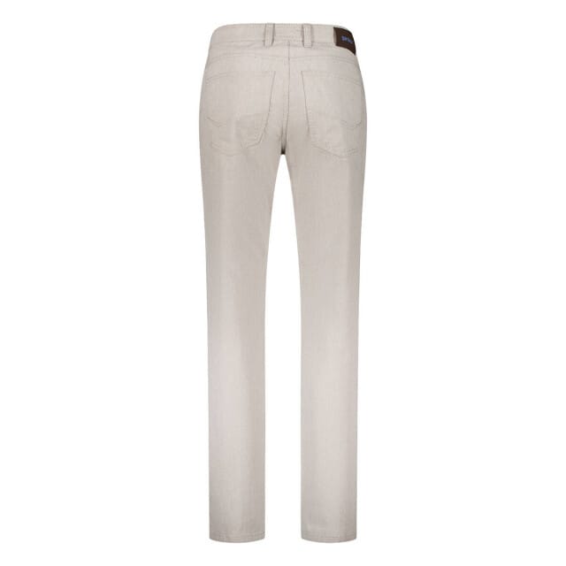Gardeur Broek Bill Luxury Comfort Subtle Texture Pattern Business Hero Licht Grijs / male
