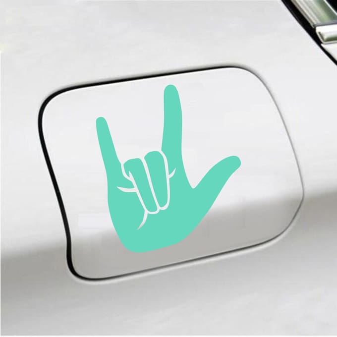 Bumpersticker - Rock N Roll - 14 X 12 - Mint