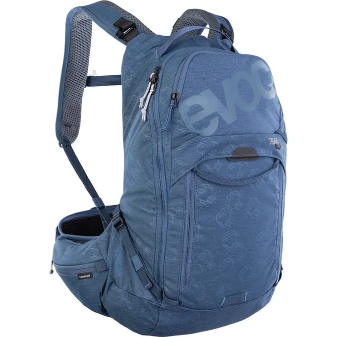 Evoc Trail Pro Protect Rugzak 16l Blauw S-M