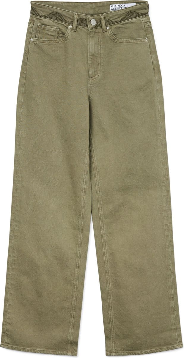 VERO MODA - VMTESSA HR WIDE COLORED EMB JEANS - Dames - Jeans