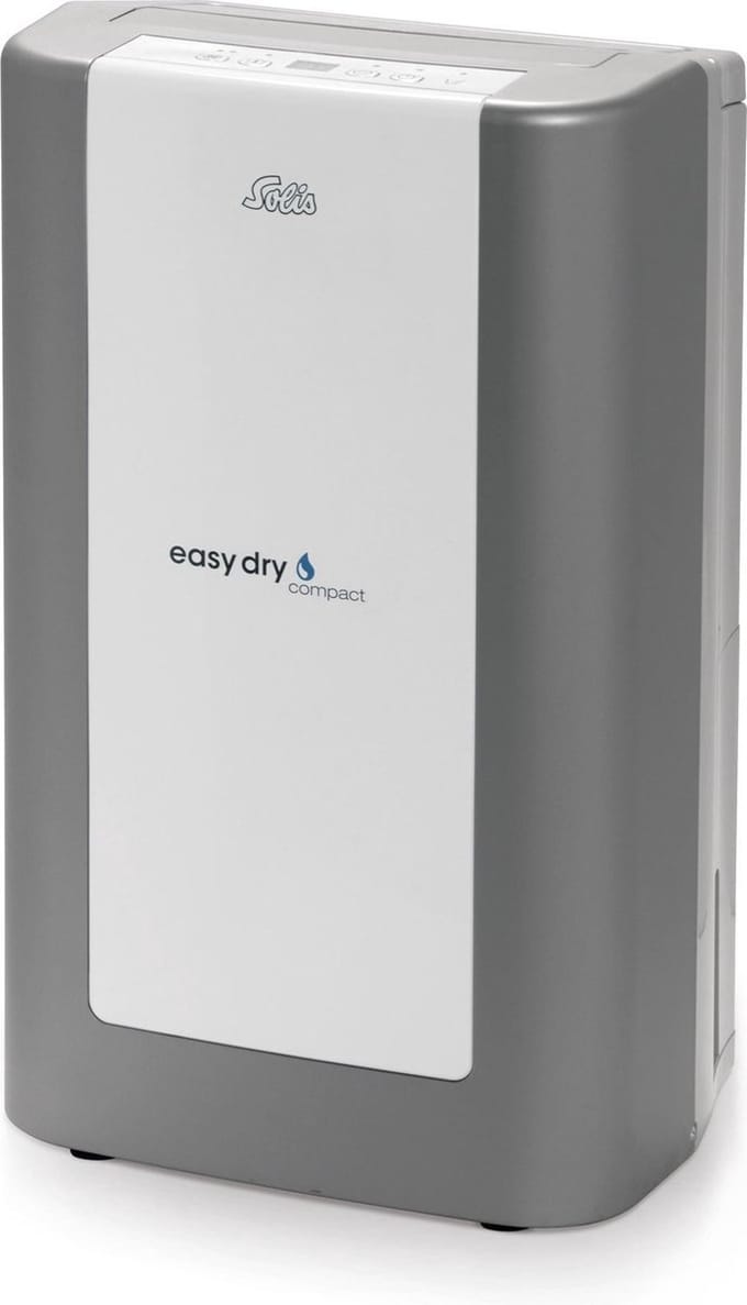 Solis Easy Dry Compact 708 - Luchtontvochtiger - Grijs