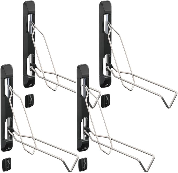 Maclean MC-471 - Fietshouder 4 stuks - Maximaal draagvermogen: 35 kg