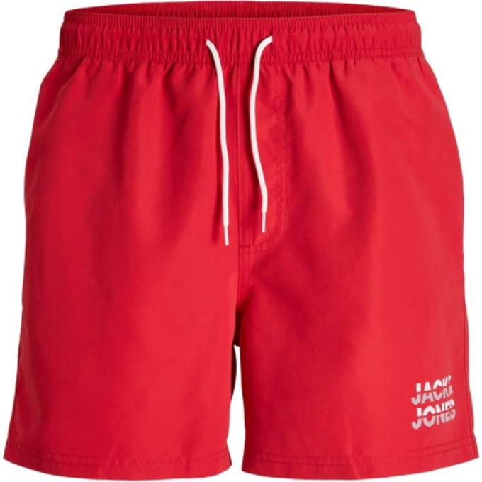 Jack & Jones Heren Zwemshort JPSTKAIKO Rood - Maat M