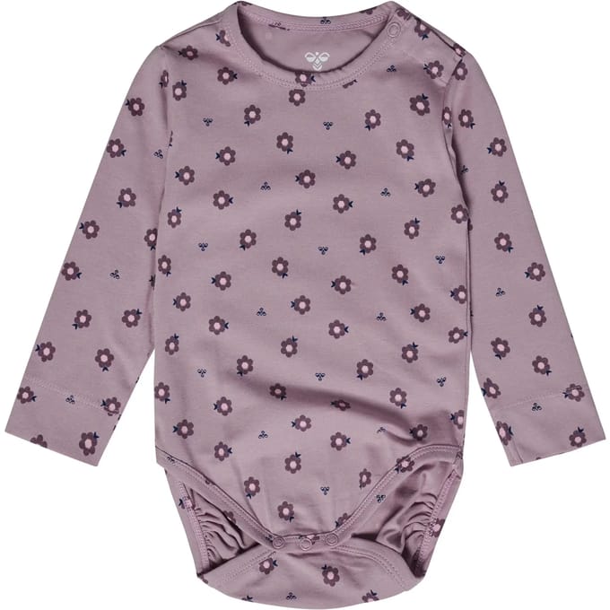 Baby romper met lange mouwen Hummel imprimé