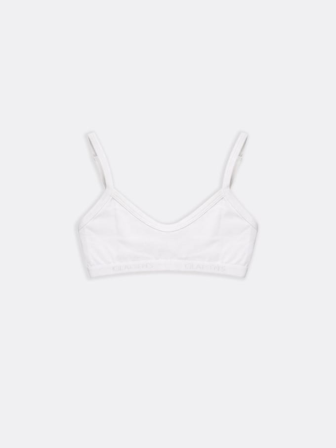 Claesen's® - Meisjes BH-Top WitCL 720-White-8