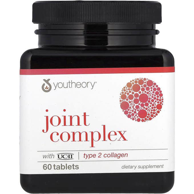 Youtheory, Gewrichtscomplex UC-II, Bevat Type 2 Collageen, 60 Tabletten