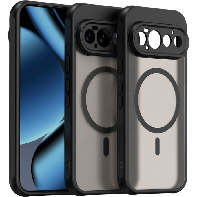 CaseBody Google Pixel 11 Pro MagSafe Mat Hoesje Zwart