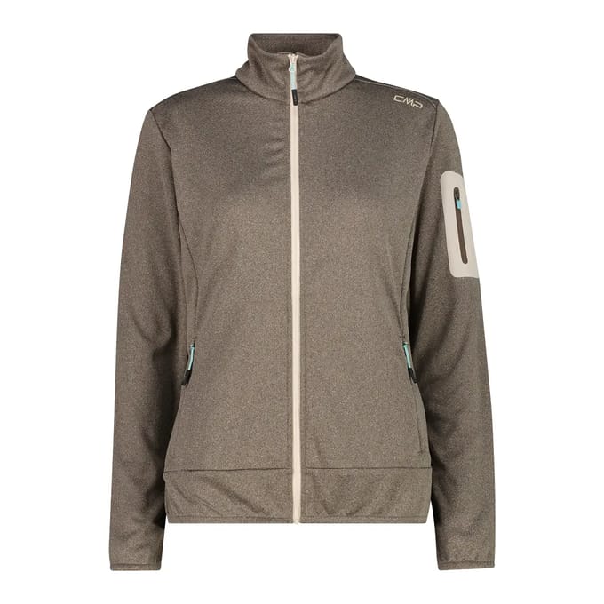 Jacquard fleece dubbele tricot vrouw CMP
