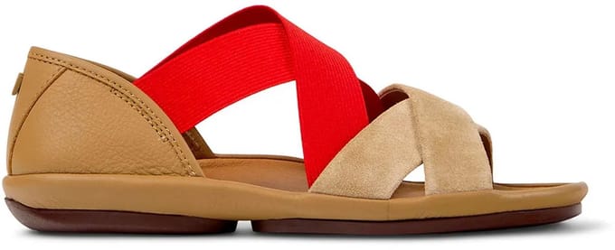 Camper Right Isla Twins Sandalen Bruin EU 38 Vrouw