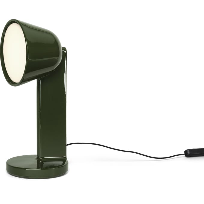 Flos Céramique tafellamp - moss green - side