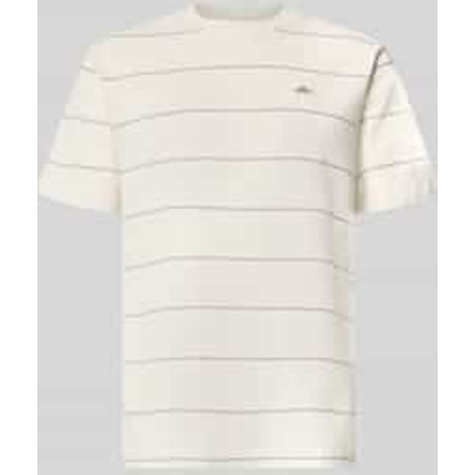 T-shirt met labelstitching model 'VERRI'