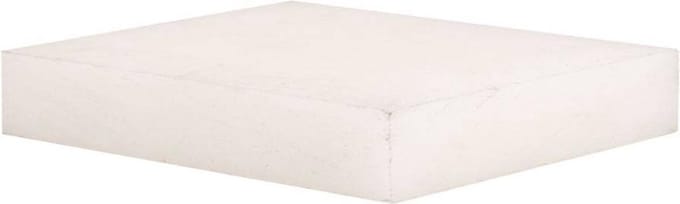Stansblok voor Holpijp - Formaat: 240x180x10mm - Nylon plaat