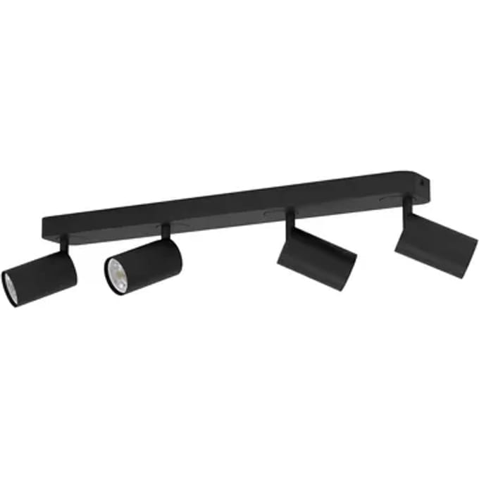EGLO connect.z Telimbela-Z Smart Spot - GU10 - 58 cm - Zwart - Instelbaar RGB & wit licht - Dimbaar - Zigbee