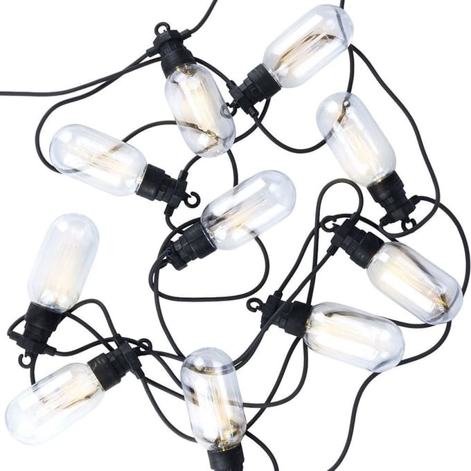 Vilde - LED Tuin Girlanda - 9,5m - 10 LED-lampen - Weerbestendig