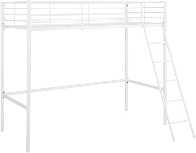 Clove-Hoogslaper - 90 cm - Wit Metaal