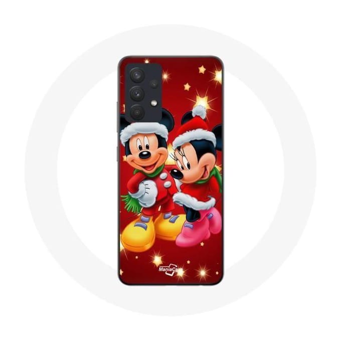 Coque - Maniacase - Samsung Galaxy A13 5G - Mickey Mouse - Souple - Protection et décoration noir