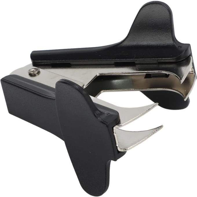 Nietjesverwijderaar Draagbaar Mini Ergonomisch Handvat Handheld Naaldverwijderaar Nagellakverwijderaar Kantoorbenodigdheden black