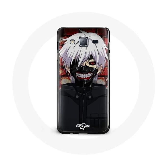 Coque pour Samsung Galaxy J5 2016 Tokyo Ghoul Kaneki Ken Masque Japonais Anime