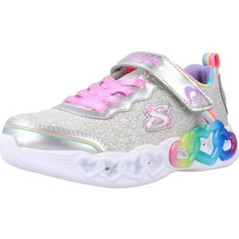 Skechers Infinite Heart Lights - Love Meisjes Sneakers - Multicolour