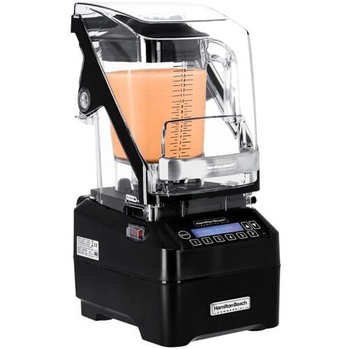 HAMILTON BEACH Professionele blender Eclipse HBH755R-CE - met geluiddempende kap - 2 liter - 1 kW Zwart