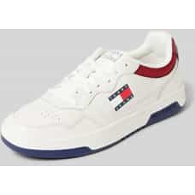 Tommy Hilfiger Bianco Polyurethaan Heren Sneakers