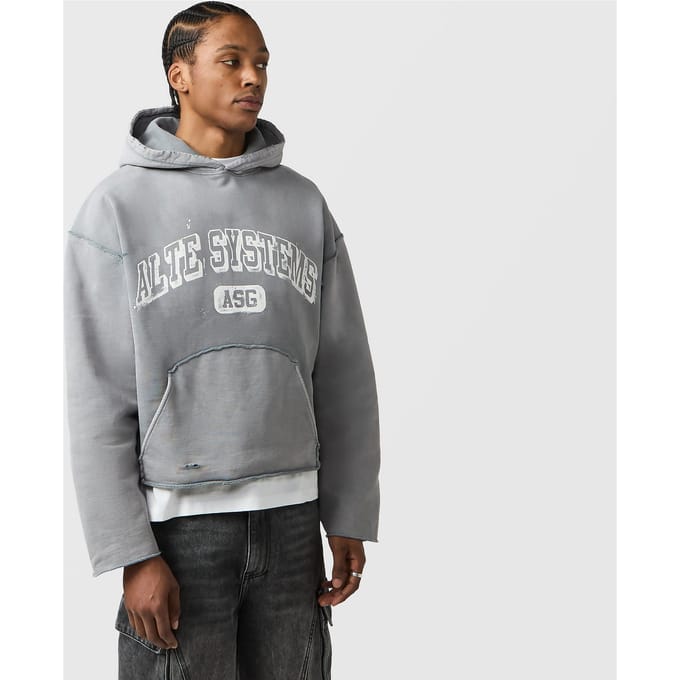 Alte Systems Analog Hoodie, grijs