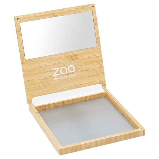 Zao Navulbare dozen Bamboe Doos L Lege make-uppaletten Dames