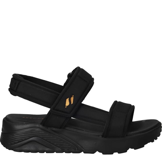 Skechers Uno Lite Sandalen - Meisjes - Zwart - Maat:37
