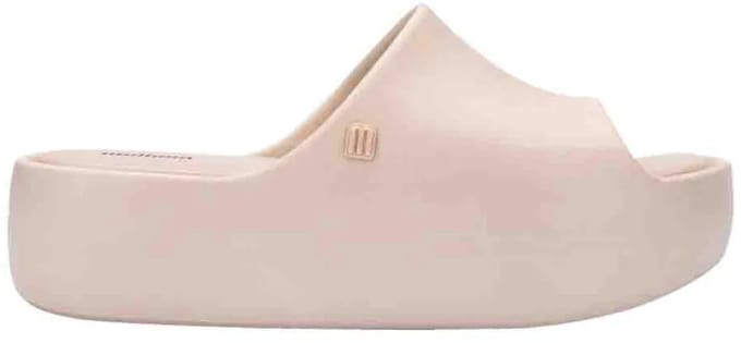 Melissa Free Platform Slide Slippers Beige EU 38