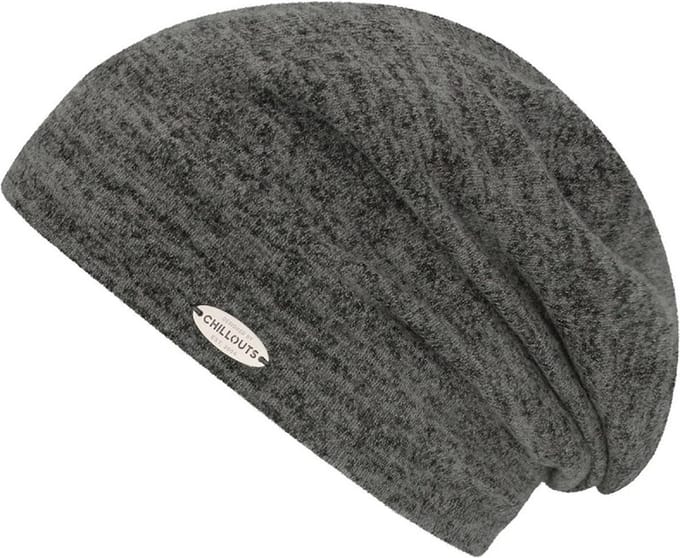 Chillouts beanie muts Vaiana dark grey in one size