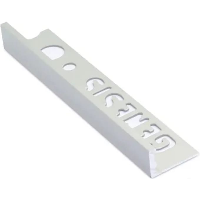 Genesis Plat Profiel - Aluminium Zilver - 12x1,2mm 2,7m
