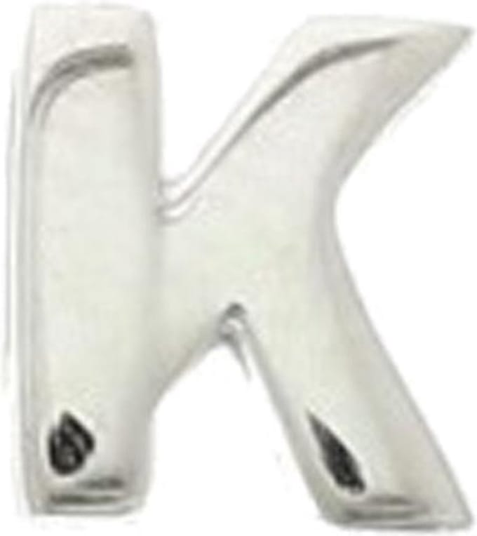 The Jewelry Collection Hanger Letter K - Zilver