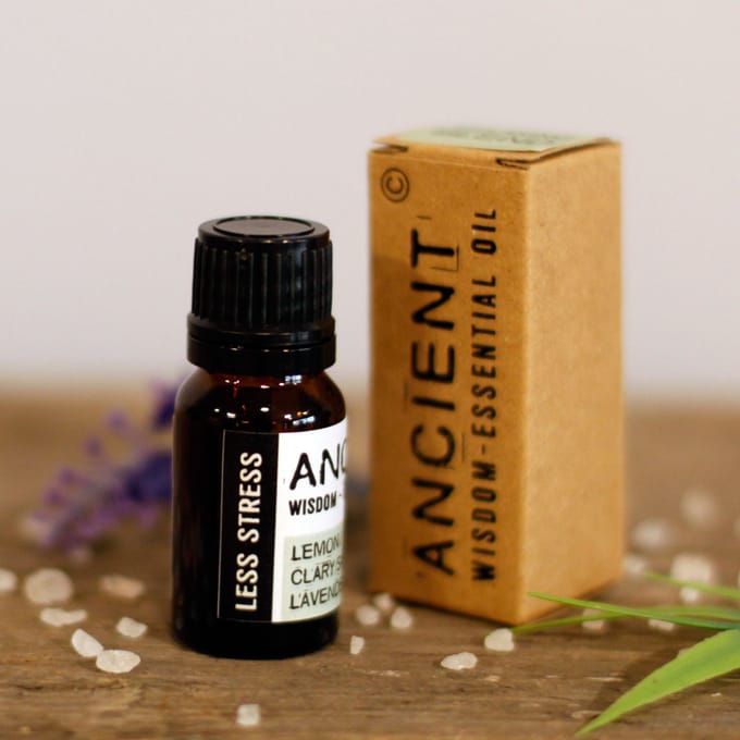 Less Stress Etherische Olie - 10 ml - Salie - Citroen - Lavendel