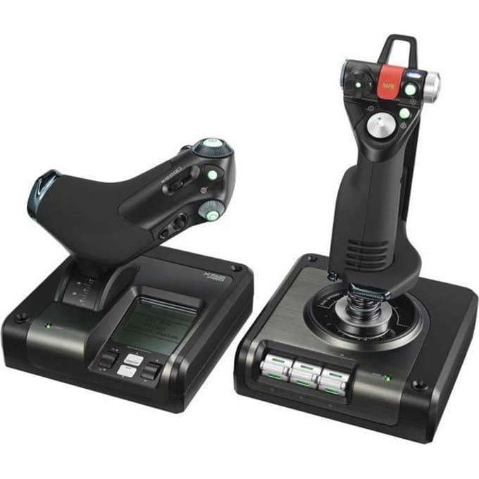 Logitech G Saitek X52 Professional H.O.T.A.S. - Wired Joystick and throttle - PC