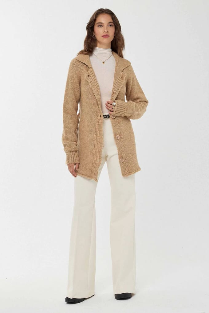Knopjes Gebreide Cardigan